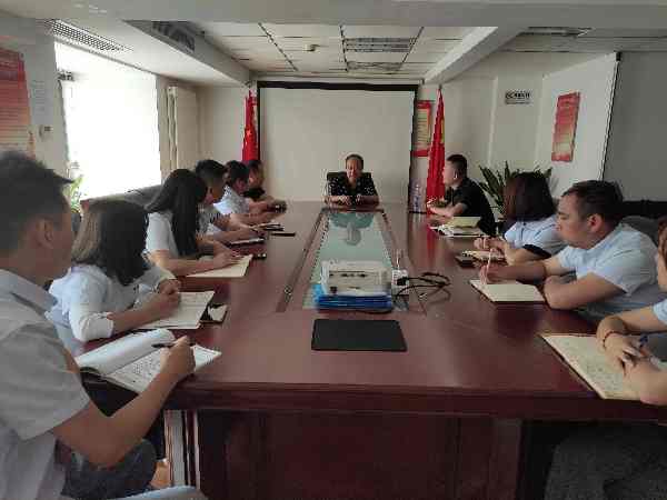 陜西鑫安安防銷售客服培訓會議，銷售是一個系統